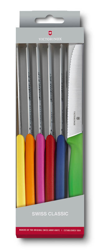 Victorinox Coltello da tavola set pz 6 Swiss Classic colore multicolor –  Dell'Oso regali