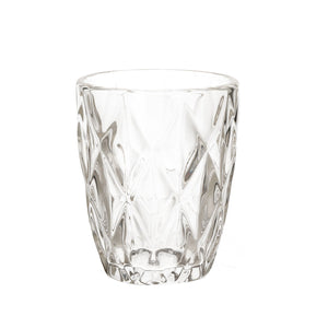 Rose e Tulipani Diamond Bicchiere trasparente 270 cc confezione pz 6 R117700015