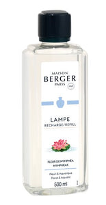 Lampe Maison Berger Paris ricarica profumo Fleur de Ninphéa 500 ml Nympheas