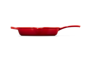 Le Creuset Padella doppio becco profonda rotonda Evolution cm 26 rosso ciliegia in ghisa vetrificata induzione