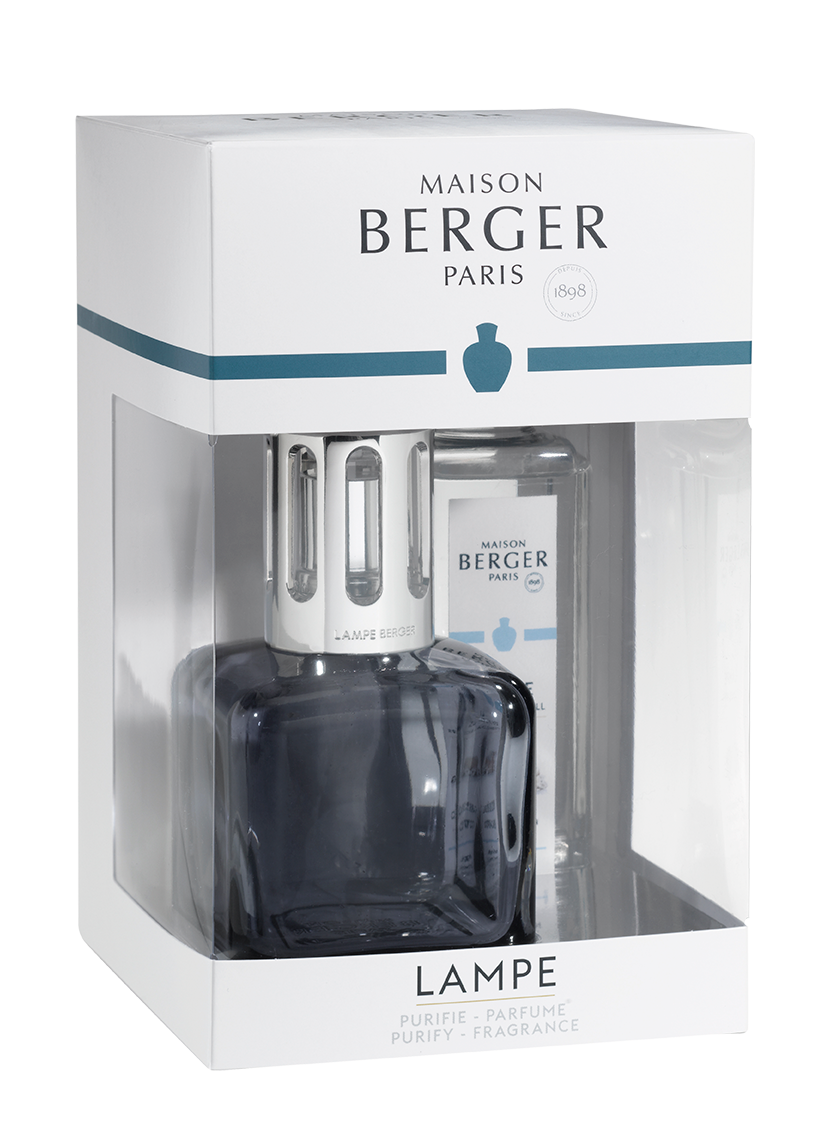 Lampe Maison Berger Paris Lampada Diffusore a catalizzatore  cofanetto GLACON Gris con 250ml Thè Bianco Puretè