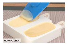 Carica l&#39;immagine nel visualizzatore di Gallery, Silikomart Easy Cream stampo in silicone per gelato Gel01 Classic pz 2
