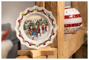 Villeroy & Boch Natale Annual Christmas Edition 2022 piatto colazione limited edition 14-8626-2646